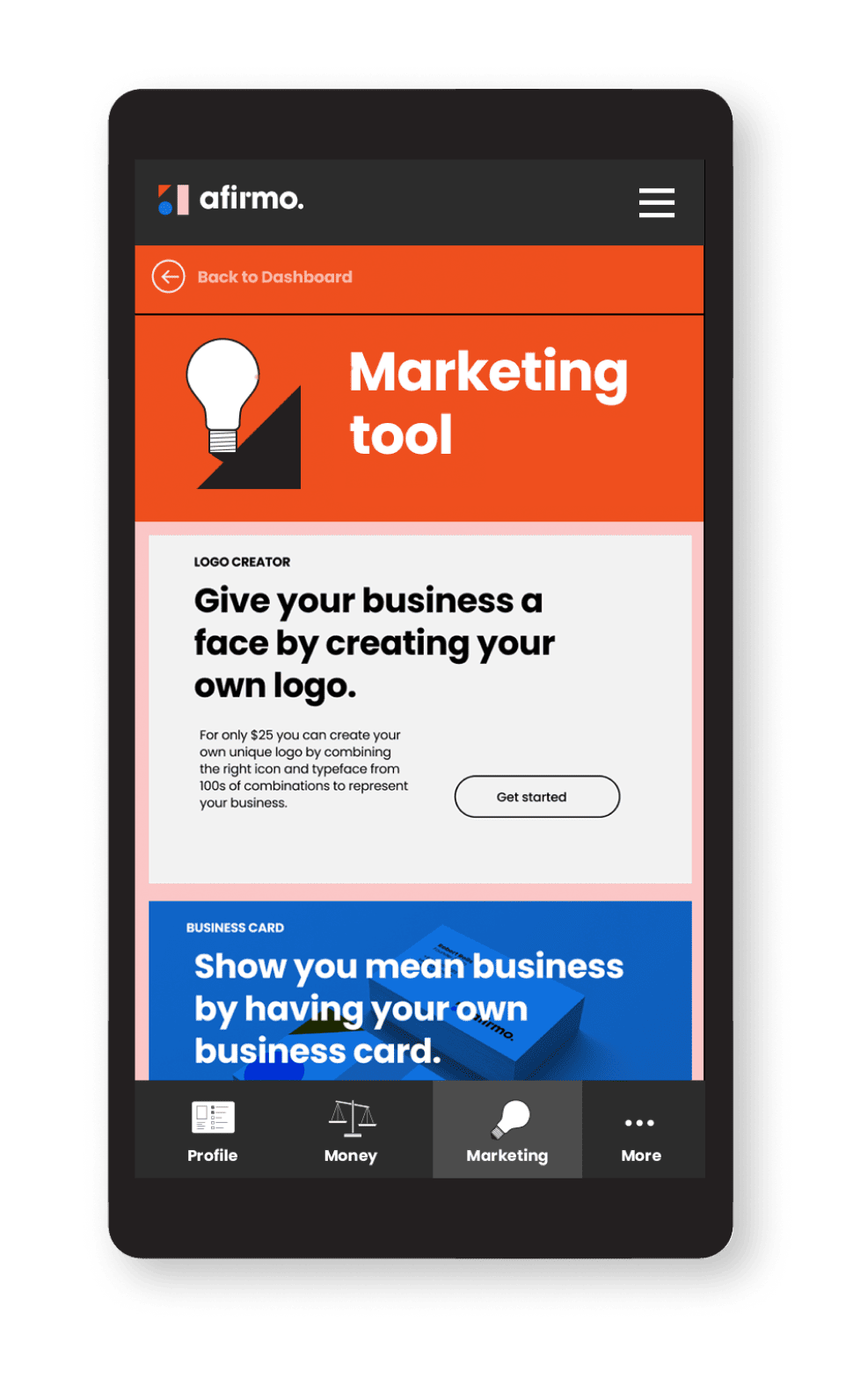 Mobile Preview – Marketing Tool Mobile Preview - Marketing Tool