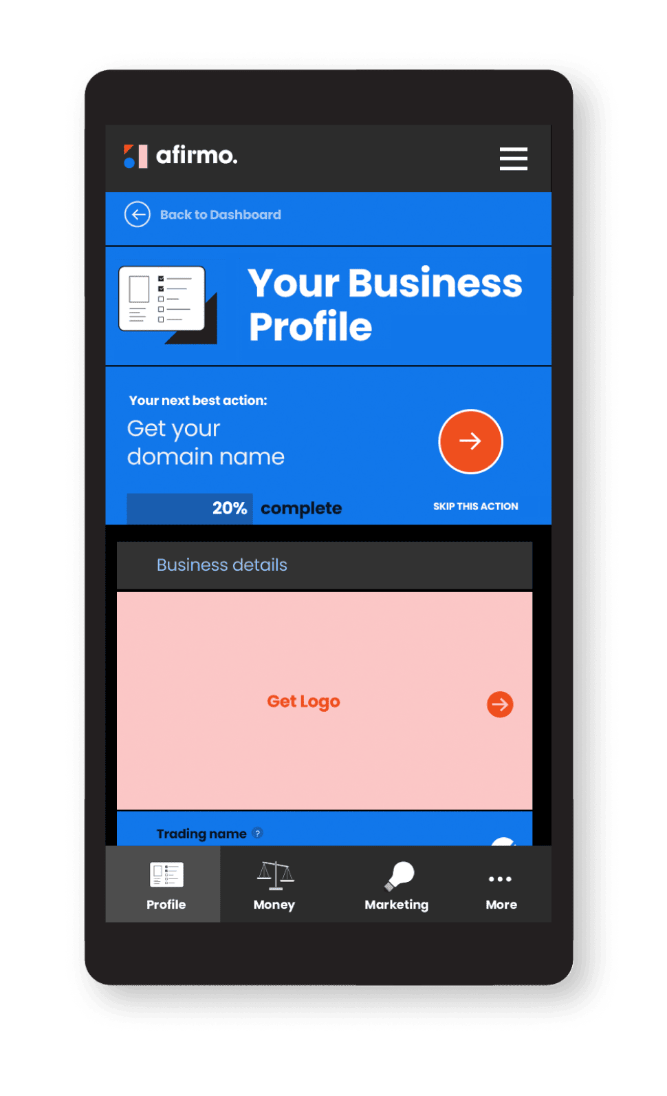 Mobile Preview - Your Business Profile